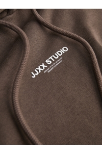 Jack and Jones JXSTUDIO VESTERBRO LS RLX HOOD SWT : bracken/bright white jjxx studio