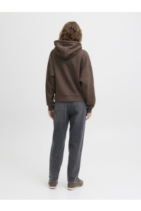 Jack and Jones JXSTUDIO VESTERBRO LS RLX HOOD SWT : bracken/bright white jjxx studio