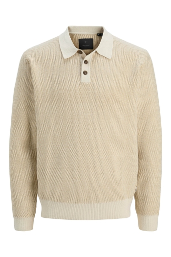 JACK%JONES PREMIUM JPRBLALANCE KNIT POLO LS