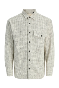 JACK%JONES PREMIUM JPRBLUSCOUT GRINDLE L/S OVERSHIRT white