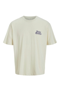 jack en jones boys JORGROVE TEE SS CREW NECK TG JNR antique white