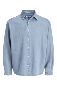 Jack and Jones JORNORREBRO DENIM SHIRT LS SN medium blue denim