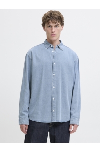 Jack and Jones JORNORREBRO DENIM SHIRT LS SN medium blue denim