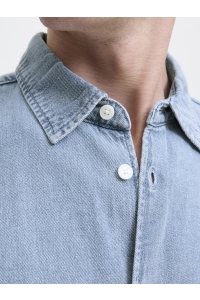 Jack and Jones JORNORREBRO DENIM SHIRT LS SN medium blue denim