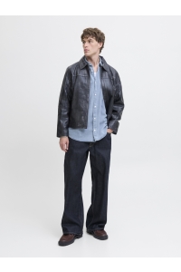 Jack and Jones JORNORREBRO DENIM SHIRT LS SN medium blue denim