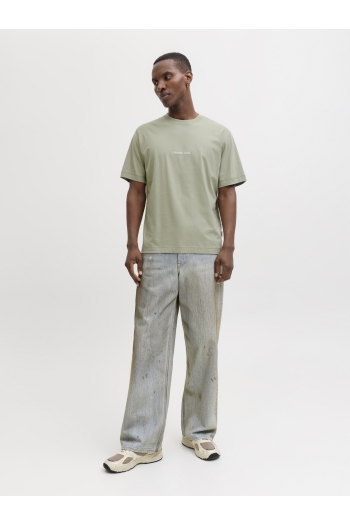 Jack and Jones  JORNORREBRO EMB TEE SS CREW NECK NO: