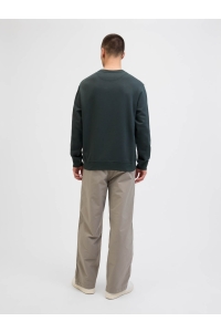 JACK&JONES ORIGINALS JORNORREBRO EMB SWEAT CREW NOOS forest river