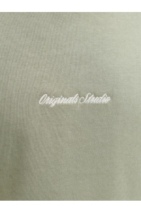 JACK&JONES ORIGINALS JORNORREBRO EMB SWEAT CREW NOOS seagrass