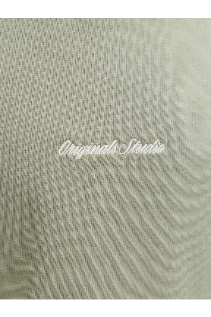 JACK&JONES ORIGINALS JORNORREBRO EMB SWEAT CREW NOOS seagrass