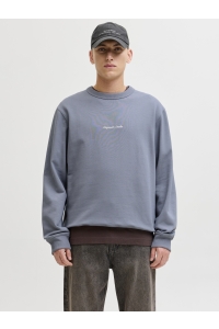 JACK&JONES ORIGINALS JORNORREBRO EMB SWEAT CREW NOOS tradewinds
