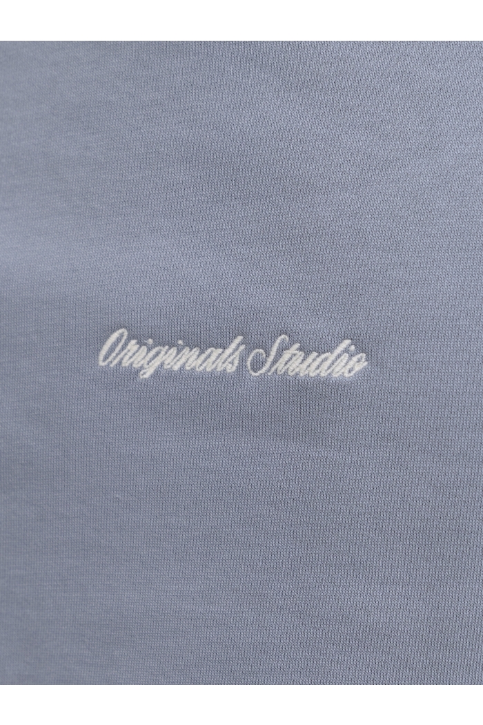 JACK&JONES ORIGINALS JORNORREBRO EMB SWEAT CREW NOOS tradewinds