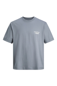 Jack and Jones JORNORREBRO TYPO TEE SS CREW NECK N: tradewinds/ss 26
