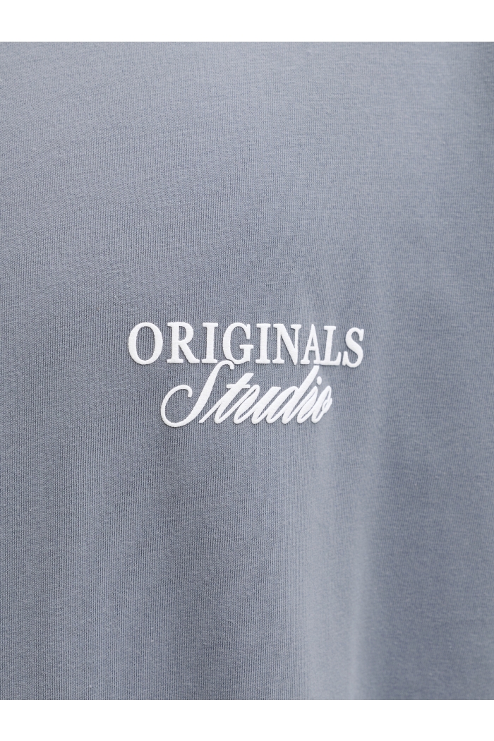 Jack and Jones JORNORREBRO TYPO TEE SS CREW NECK N: tradewinds/ss 26