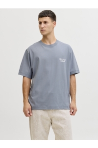 Jack and Jones JORNORREBRO TYPO TEE SS CREW NECK N: tradewinds/ss 26
