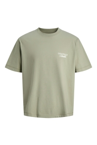 Jack and Jones JORNORREBRO TYPO TEE SS CREW NECK N: seagrass/ss 26