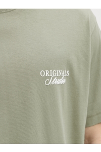 Jack and Jones JORNORREBRO TYPO TEE SS CREW NECK N: seagrass/ss 26