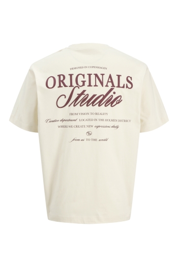 Jack and Jones  JORNORREBRO TYPO TEE SS CREW NECK N: