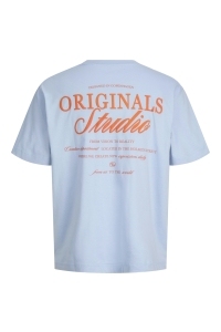 Jack and Jones JORNORREBRO TYPO TEE SS CREW NECK N: cashmere blue/ss 26