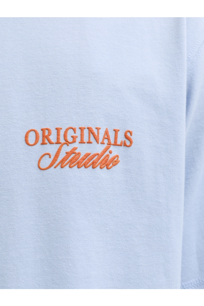 Jack and Jones JORNORREBRO TYPO TEE SS CREW NECK N: cashmere blue/ss 26