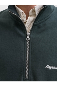 JACK&JONES ORIGINALS JORNORREBRO EMB SWEAT HIGH NECK SN forest river
