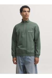 Jack and Jones JORNORREBRO EMB SWEAT HIGH NECK SN laurel wreath