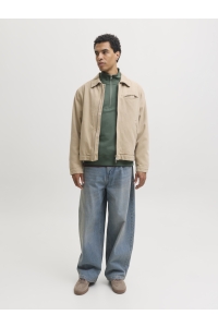 Jack and Jones JORNORREBRO EMB SWEAT HIGH NECK SN laurel wreath
