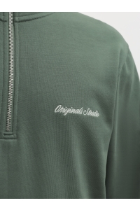 Jack and Jones JORNORREBRO EMB SWEAT HIGH NECK SN laurel wreath