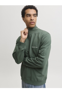 Jack and Jones JORNORREBRO EMB SWEAT HIGH NECK SN laurel wreath