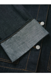 JACK&JONES ORIGINALS JXVEGA DENIM JACKET FOLD UP R269 DN: dark blue denim