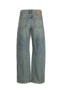 JACK&JONES ORIGINALS JXORLANDO CLEO WIDE CURVE MW R287 D: dark blue denim