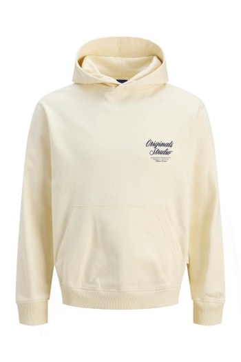 JACK&JONES ORIGINALS JORNORREBRO TYPO BACK SWEAT HOOD SN