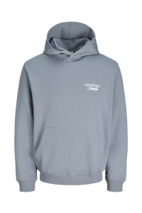 JACK&JONES ORIGINALS JORNORREBRO TYPO BACK SWEAT HOOD SN tradewinds/ss26