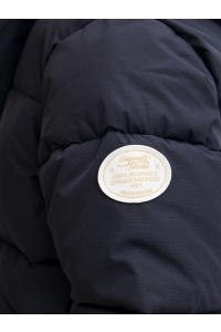 jack en jones boys JORINWOOD HOOD PUFFER JACKET JNR dark navy
