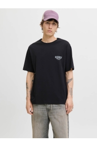 JACK&JONES ORIGINALS JORYORK BACK TEE SS CREW NECK black