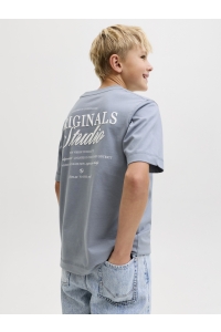 Jack and Jones boys JORNORREBRO TYPO TEE SS CREW NECK S: tradewinds/ss 26