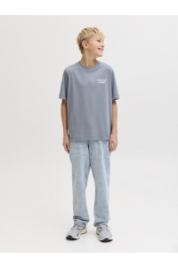 Jack and Jones boys JORNORREBRO TYPO TEE SS CREW NECK S: tradewinds/ss 26