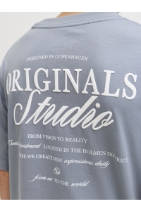 Jack and Jones boys JORNORREBRO TYPO TEE SS CREW NECK S: tradewinds/ss 26