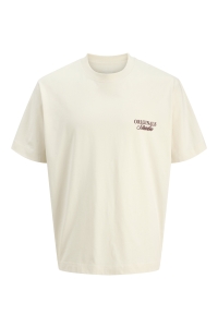 Jack and Jones boys JORNORREBRO TYPO TEE SS CREW NECK S: antique white/ss 26