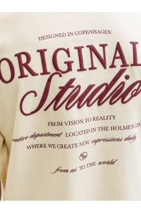 Jack and Jones boys JORNORREBRO TYPO TEE SS CREW NECK S: antique white/ss 26