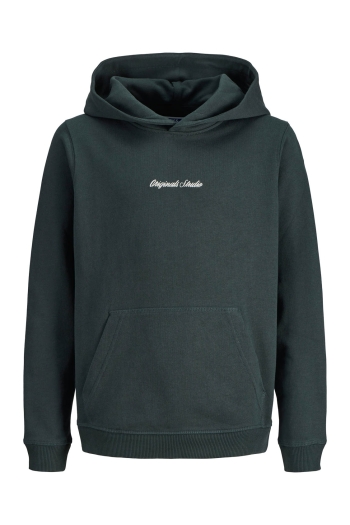 jack en jones boys JORNORREBRO EMB SWEAT HOOD NOOS JNR