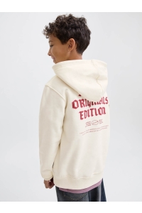 jack en jones boys JORMEADOWS SWEAT HOOD JNR antique white
