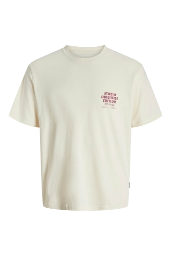 jack en jones boys JORMEADOWS TYPO TEE SS CREW NECK JN: