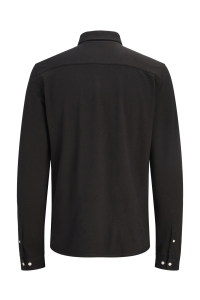 Jack and Jones JPRBLUBLAKE PIQUE DETAIL L/S SHIRT chocolate torte