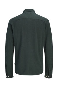 Jack and Jones JPRBLUBLAKE PIQUE DETAIL L/S SHIRT pineneedle