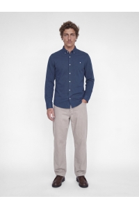 Jack and Jones JPRBLUBLAKE PIQUE DETAIL L/S SHIRT naval academy