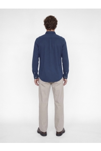 Jack and Jones JPRBLUBLAKE PIQUE DETAIL L/S SHIRT naval academy