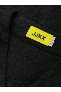 JACK&JONES ORIGINALS JXSTINE LACE LOOSE V NECK TEE JRS L: black