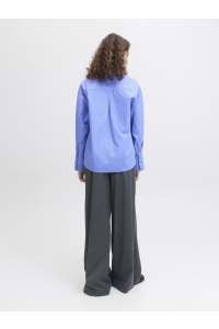 JACK&JONES ORIGINALS JXBELLA RLX SHINE LS SHIRT WVN ultramarine/silver rhinestones