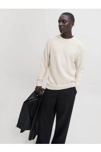 JACK%JONES PREMIUM JPRBLAMAVERICK KNIT PACK BF LN silver lining/mock neck