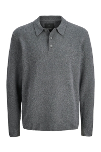 JACK%JONES PREMIUM JPRBLAMAVERICK KNIT PACK BF LN grey melange/polo